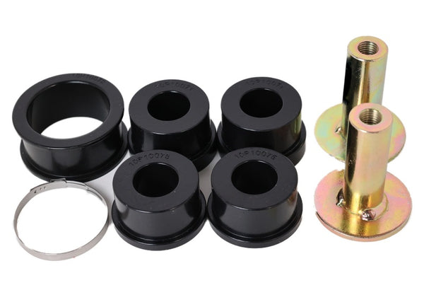 Energy Suspension 07-13 Chevrolet Silverado 1500 Rack and Pinion Bushing Set - Black - Bull Strap