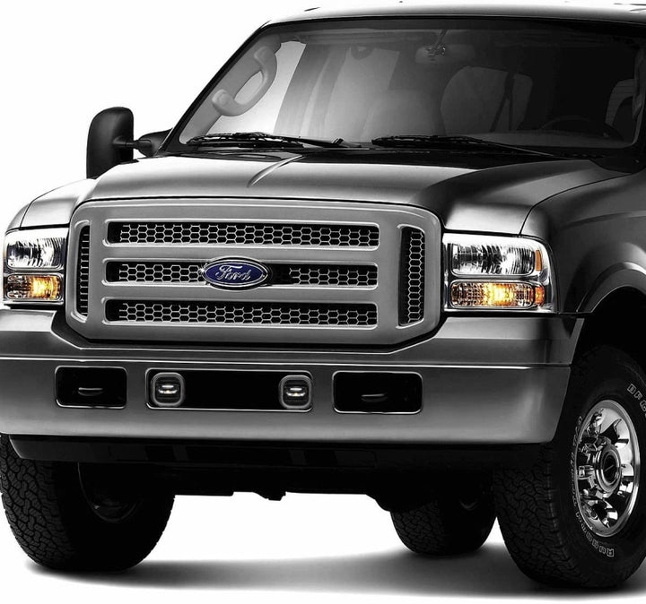 Oracle 05-07 Ford Superduty High Powered LED Fog (Pair) - 6000K - Bull Strap