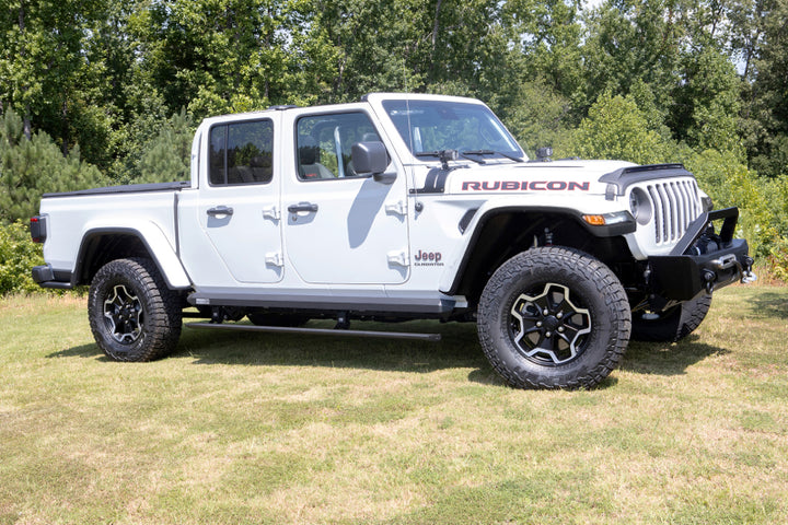 AMP Research 20-24 Jeep JT Gladiator (Launch/Overlnd/Rubicon/Sport/Sport S) PowerStep XL - Black - Bull Strap