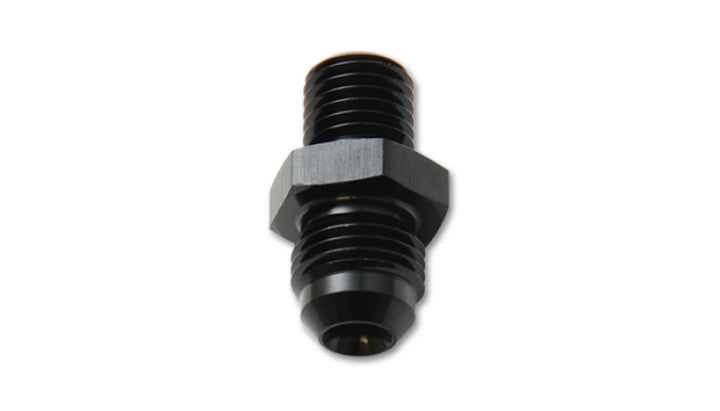 Vibrant -8AN to 10mm x 1.0 Metric Straight Adapter Fitting - Bull Strap