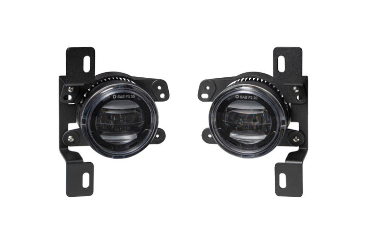Diode Dynamics Elite Series Type MR Fog Lamps - White (Pair) - Bull Strap
