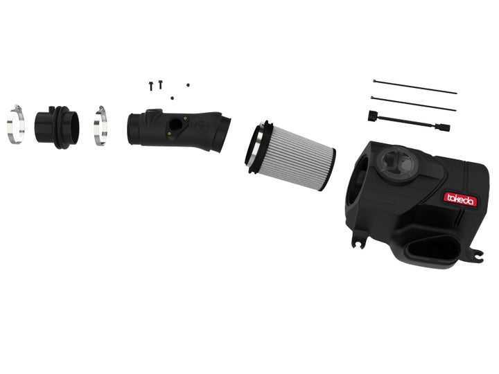 AFE Momentum Intake System w/ Pro Dry S Filter 2021+ Acura TLX - Bull Strap