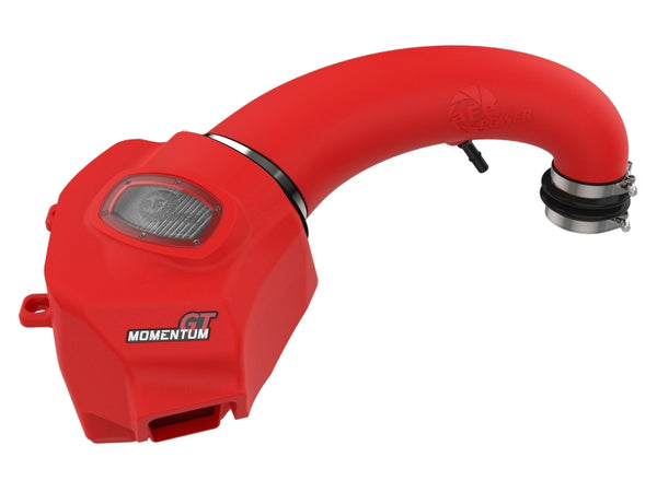 aFe Momentum GT Pro DRY S Intake System Red Edition 19-23 Dodge RAM 1500 V8-5.7L HEMI - Bull Strap