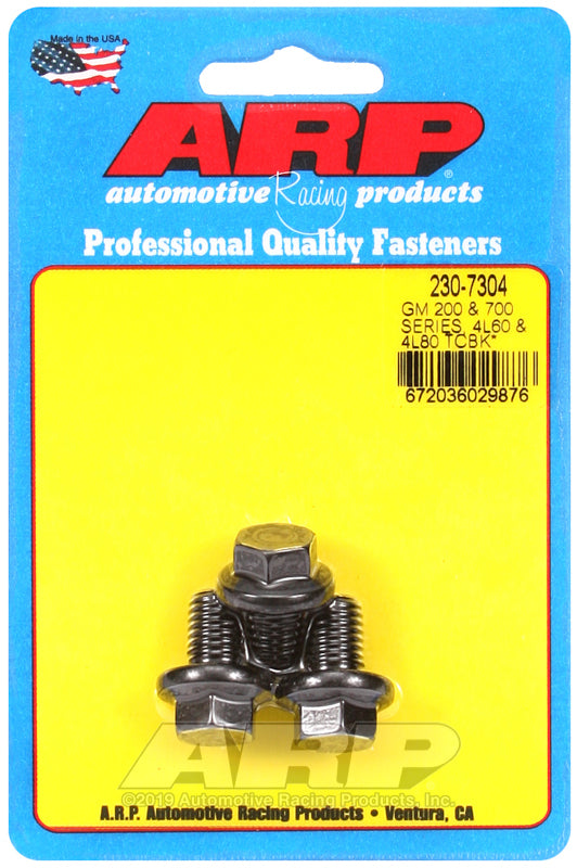 ARP GM 200 & 700 4L60 & 4L80 Torque Converter Bolt Kit - Bull Strap