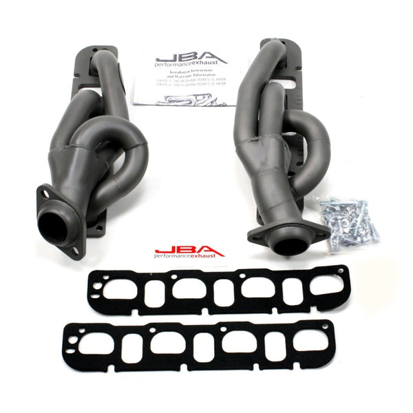 JBA 09-19 RAM Classic 5.7L HEMI 1-5/8in Primary Ti Ctd Cat4Ward Header - Bull Strap