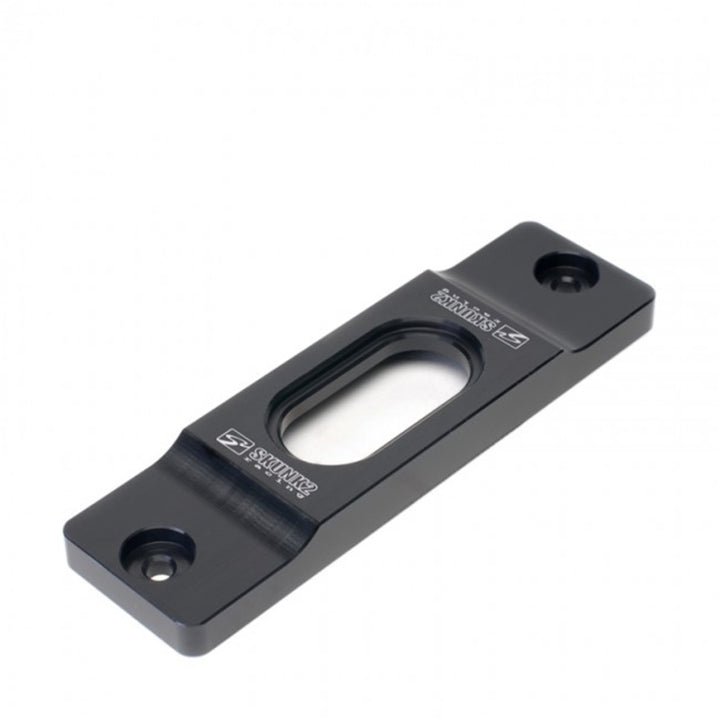 Skunk2 92-00 Honda Civic/94-01 Acura Integra Billet Battery Tiedown (Black Series) - Bull Strap