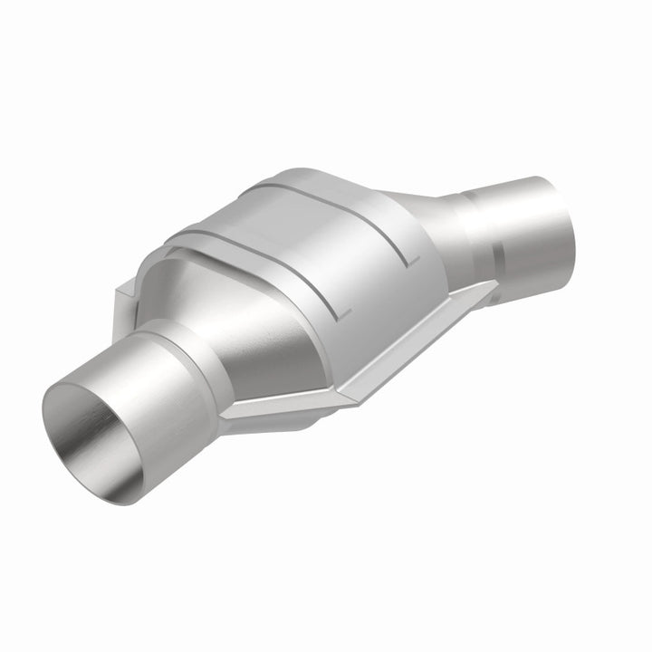 MagnaFlow Conv Universal 2.25 Angled Inlet OEM - Bull Strap