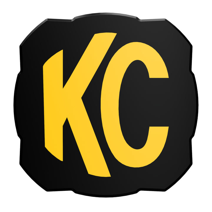 KC HiLiTES FLEX ERA 4 Light Shield Hard Cover (ea) - Black - Bull Strap