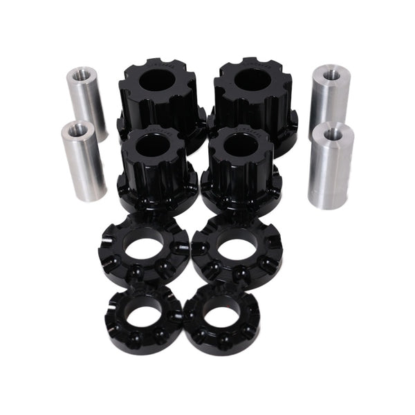 Energy Suspension 01-05 Lexus IS300 Rear Subframe Bushing Set - Black - Bull Strap