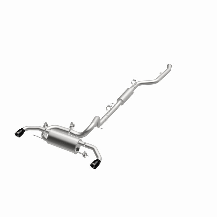 MagnaFlow 24-26 Ineos Grenadier Overland Series Black Chrome Cat-Back Performance Exhaust System - Bull Strap