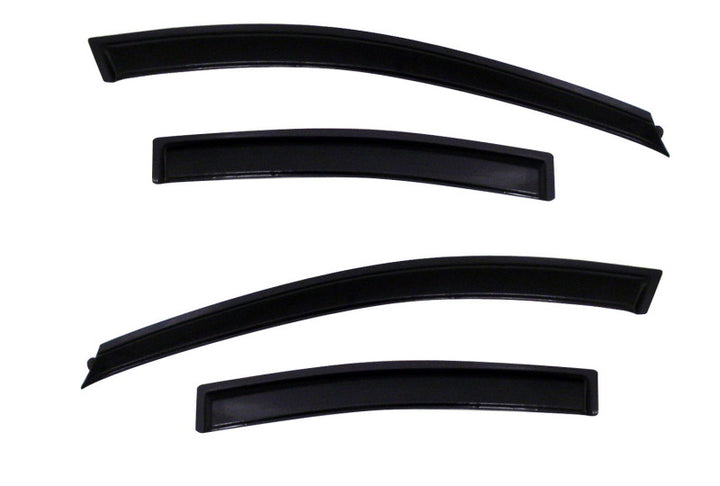 AVS 11-15 Chevy Cruze Ventvisor Outside Mount Window Deflectors 4pc - Smoke - Bull Strap