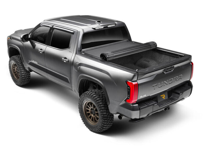 BAK 22-24 Toyota Tundra Revolver X4s 5.6ft Bed w/T-Slot Rails - Bull Strap