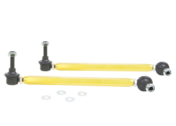 Whiteline Universal Swaybar Link Kit Heavy Duty Adjustable Steel Ball Joint - Bull Strap