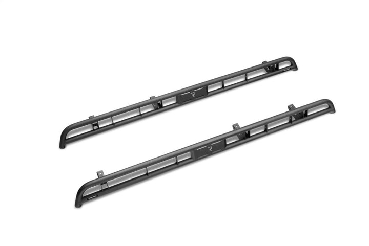 N-Fab RKR Rails 15-17 GMC - Chevy Canyon/Colorado Crew Cab - Tex. Black - 1.75in - Bull Strap
