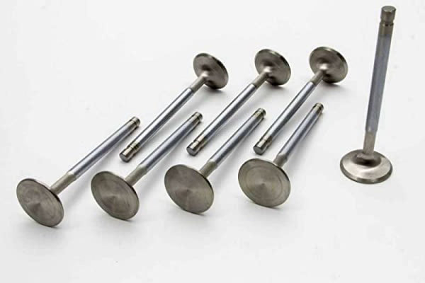 Manley 2011+ Chrysler / Dodge 6.4L Hemi w/ Triple Groove (2.140) Race Flo Intake Valves (Set of 8) - Bull Strap