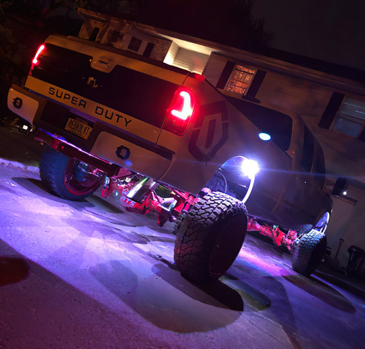 Oracle Bluetooth + RF Underbody Rock Light Kit - 8 PCS - ColorSHIFT - Bull Strap