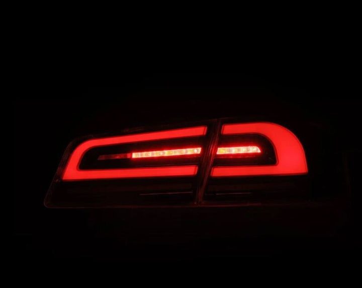 AlphaRex 12-21 Tesla Model S LUXX-Series LED Tail Lights - Alpha-Black - Bull Strap