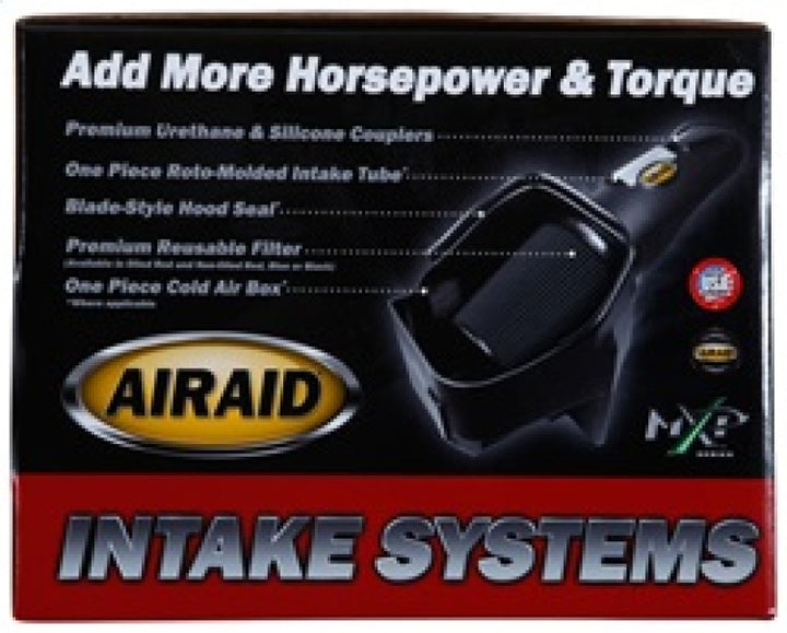 Airaid 06-10 Charger / 05-08 Magnum 5.7/6.1L Hemi CAD Intake System w/ Tube (Dry / Red Media) - Bull Strap