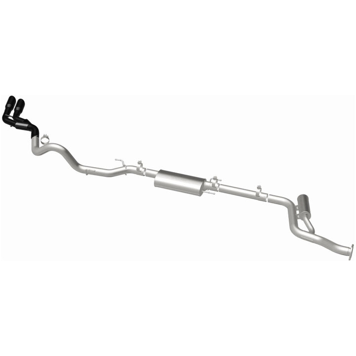 Magnaflow 2024 Toyota Tacoma Speq Series Cat-back Exhaust System (Black Tips) - Bull Strap