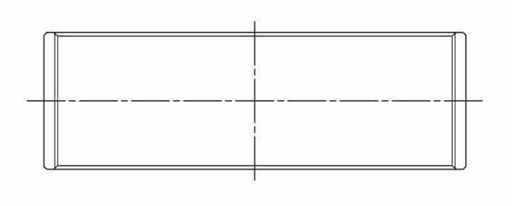 ACL Ford Duratec/Ecoboost 4 cyl 16L Race Series Engine Connecting Rod Bearing Set - Bull Strap
