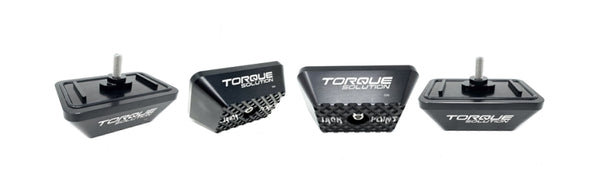 Torque Solution 06-13 BMW 3-Series E90/E91/E92/E93 Replacement Billet Jack Pad - Bull Strap
