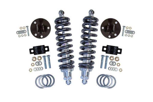 UMI Performance 15-24 Ford F-150 Coilover Adjustable Spring Lowering Kit - Front - Bull Strap