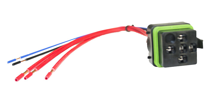 Hella Relay Connector ISO Mini Weatherproof w/ 12in Leads - Bull Strap