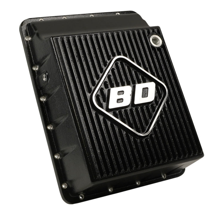 BD Diesel 13-24 Dodge/RAM AISIN AS69RC Deep Sump Transmission Pan - Bull Strap