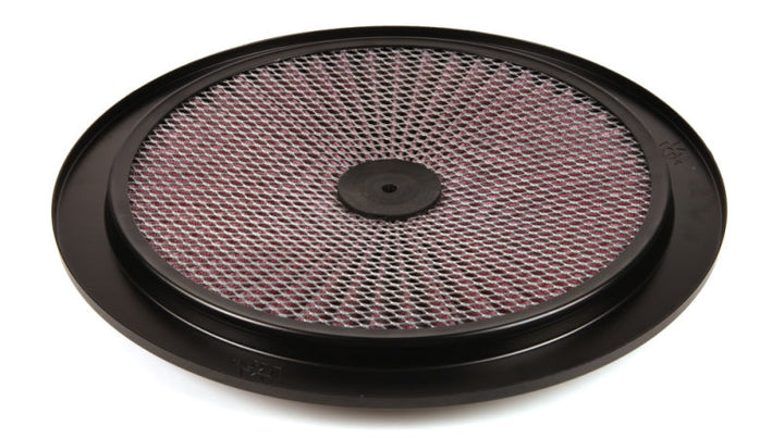 K&N X-Stream Top Filter X-Stream 14 inch OD Black - Bull Strap