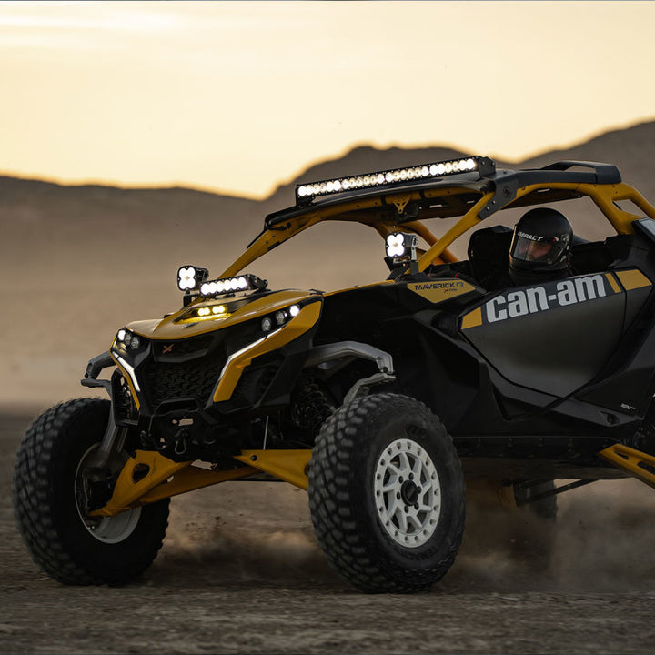Baja Designs 2024+ Can-Am Maverick R OnX6+ Roof Mount Kit - Bull Strap