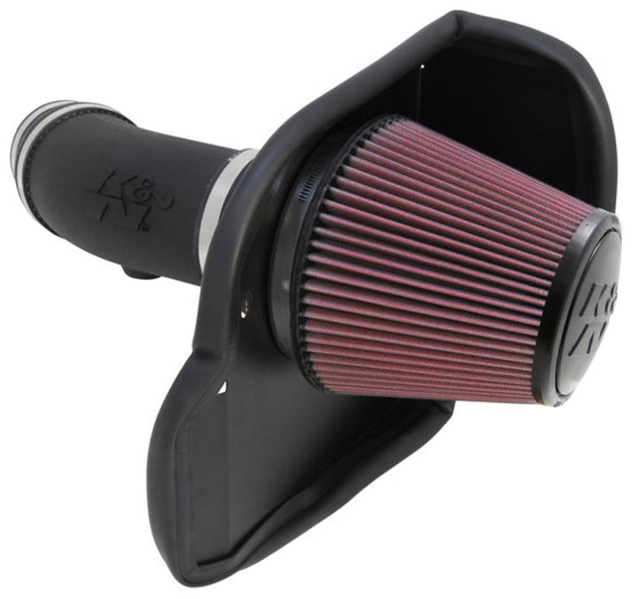 K&N 11-12 Dodge Challenger / 12 Chrysler 300 / 12 Dodge Charger 6.4L V8 AirCharger Perf Intake Kit - Bull Strap