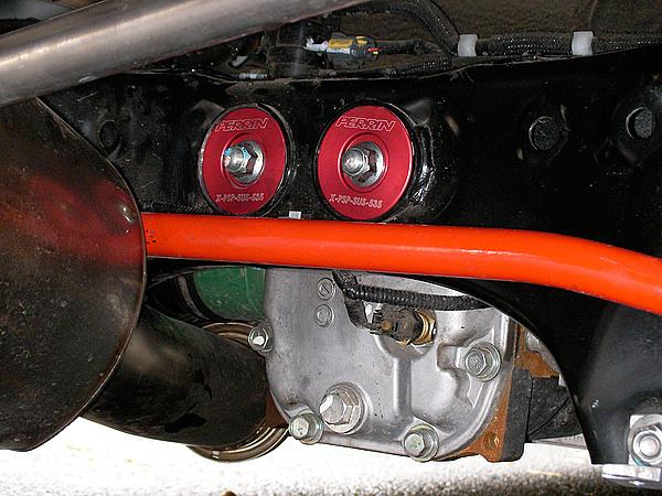 PERRIN 08-14 Subaru WRX/STI / 08-11 Impreza / 09-13 Forester XT Diffrential Subframe Lockdown System - Bull Strap