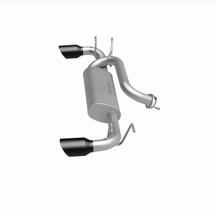 MagnaFlow 19-21 Mazda 3 2.5L 2.5in Pipe Dia Street Series Cat-Back Exhaust - Bull Strap