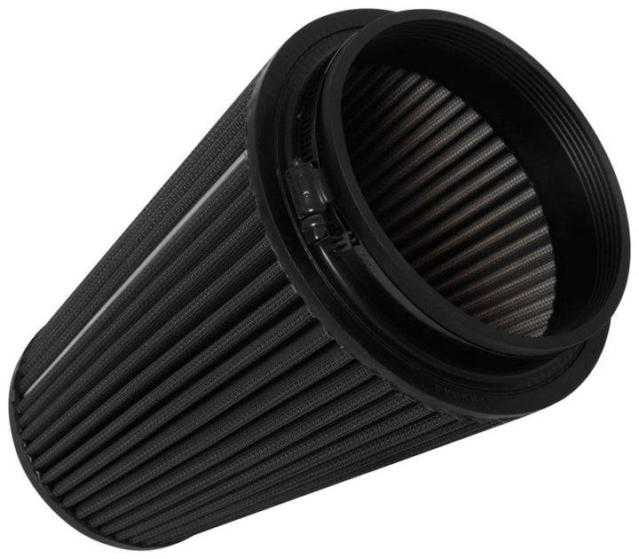K&N Universal Air Filter (5in Flange / 6-1/2in Base / 4-3/8in Top OD / 8-3/4in Height) - Bull Strap