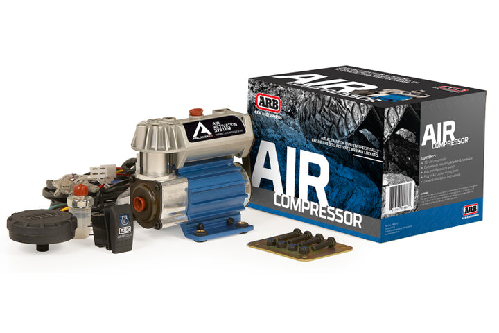 ARB Compressor Sml Air Locker 12V - Bull Strap