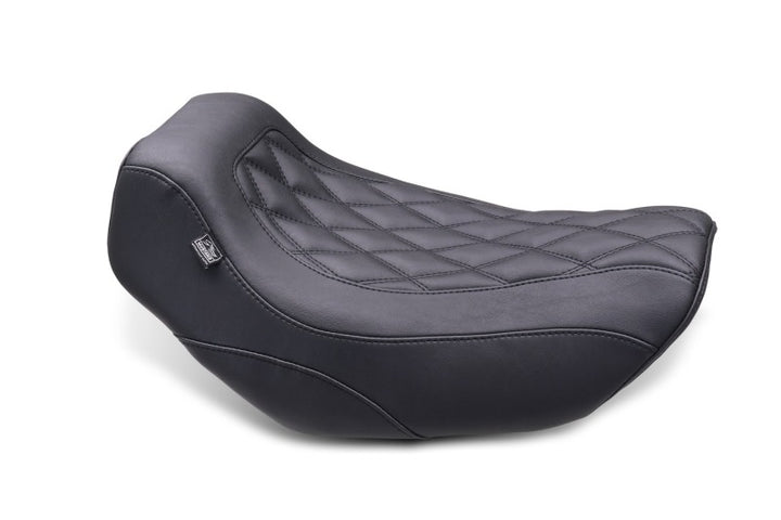 Mustang 22-25 Harley Nightster Tripper Solo Black - Bull Strap