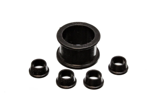 Energy Suspension 96-00 Honda Civic/CRX / 99-00 Honda Civic Si Black Power Steering Rack Bushing Set - Bull Strap