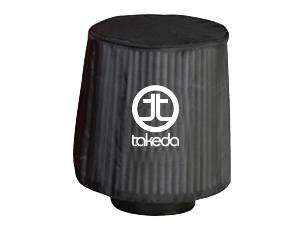 aFe Takeda Pre-Filters P/F 7Bx4-3/4Tx5H (Black) - Bull Strap