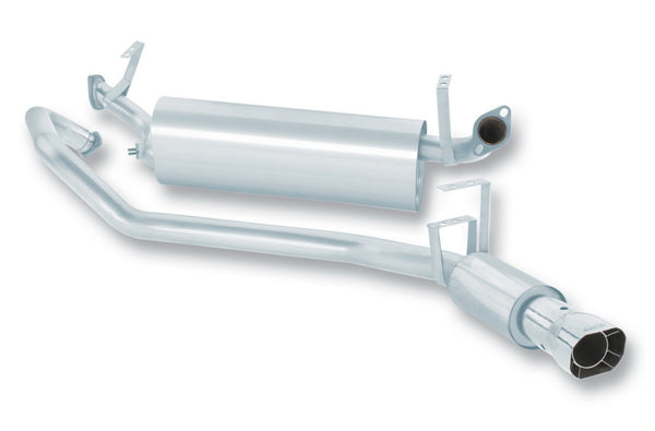 Borla 95-97 Toyota Land Cruiser 4dr 4.5L 6cyl AT 4spd 4WD SS Catback Exhaust System - Bull Strap