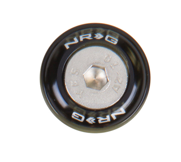NRG Fender Washer Kit w/Rivets For Metal (Black) - Set of 10 - Bull Strap
