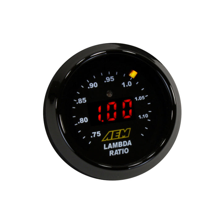 AEM Digital Wideband UEGO Gauge w/o Sensor - Bull Strap