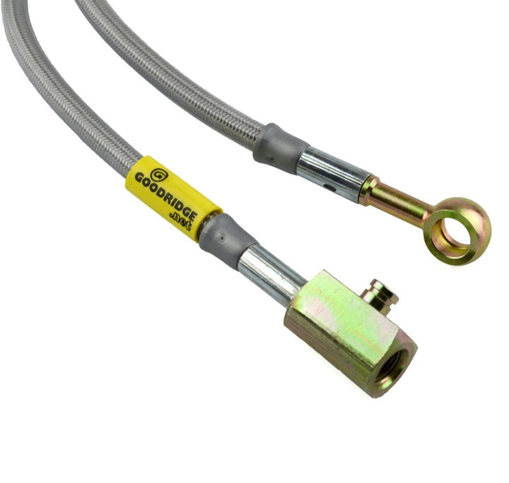 Goodridge 05-14 Ford Mustang (w/ABS) Stainless Steel Brake Line Kit - Bull Strap
