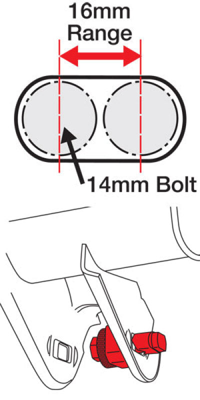 SPC Performance 14x16mm Slot Punch Tool - Bull Strap