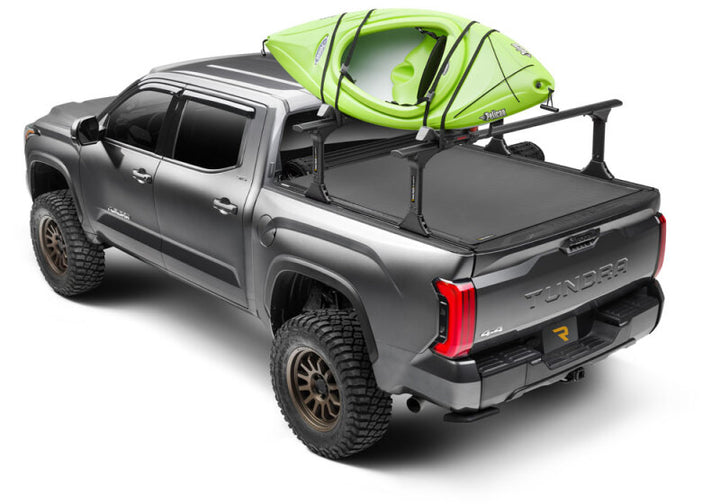 BAK 22-24 Toyota Tundra Revolver X4s 5.6ft Bed w/T-Slot Rails - Bull Strap