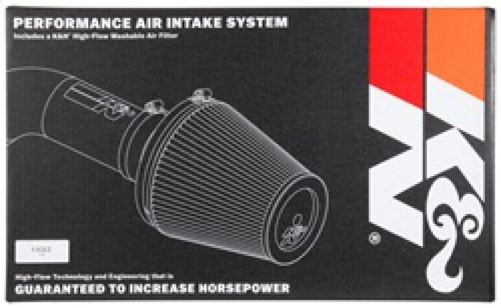 K&N 08-03 Infiniti G37 3.7L V6 Performance Intake Kit - Bull Strap