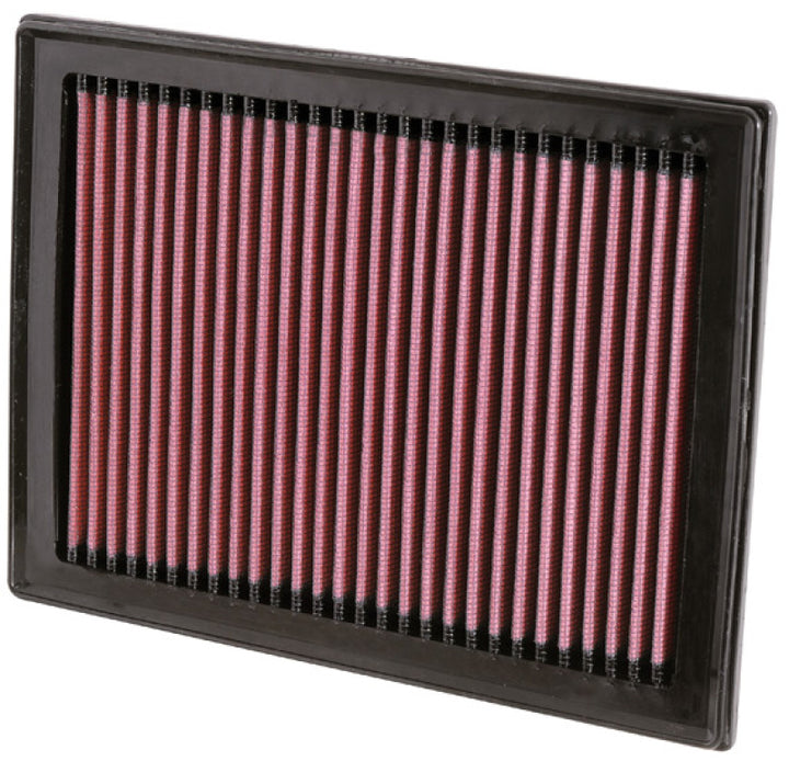 K&N 08 Nissan Sentra 2.5L Drop In Air Filter - Bull Strap