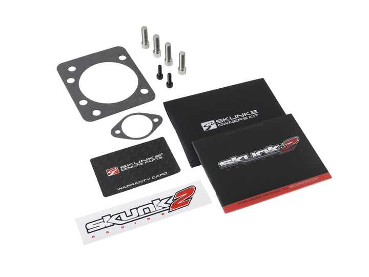 Skunk2 Pro Series Honda/Acura (D/B/H/F Series) 70mm Billet Throttle Body (Race Only) - Bull Strap