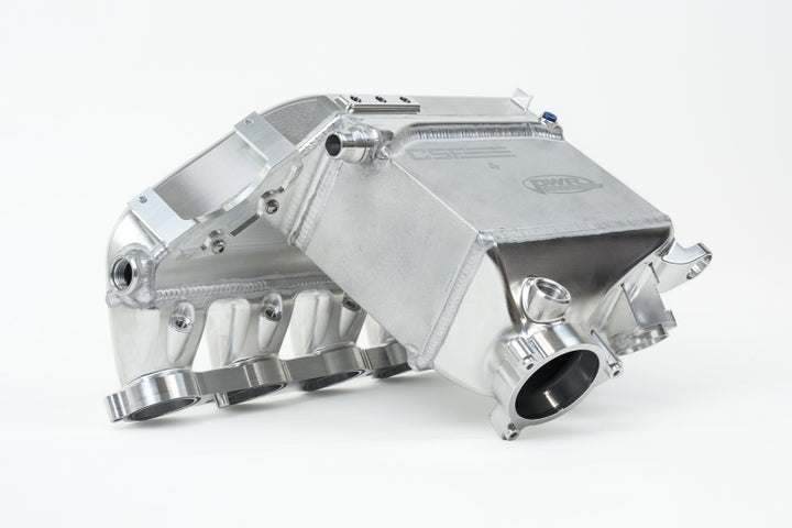 CSF BMW M2/M3/M4 S58 Comp & Non-Comp (G8X) Charge-Air Cooler Manifold - Raw Billet - Bull Strap