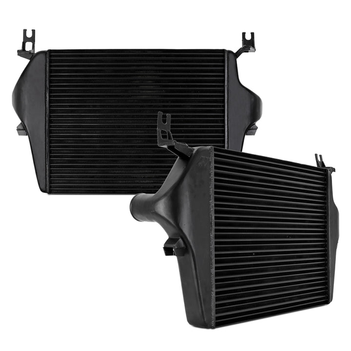 Mishimoto 03-07 Ford 6.0L Powerstroke TnF Intercooler Pipe Kit - Black - Bull Strap