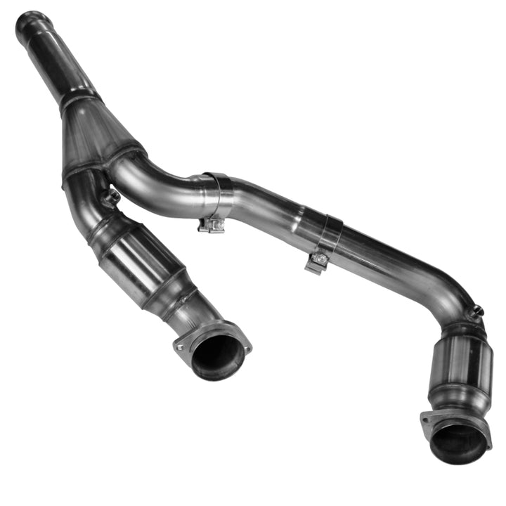 Kooks 15-20 Cadillac Escalade ESV Platinum Premium 1-7/8 x 3 Header & Catted Y-Pipe Kit - Bull Strap